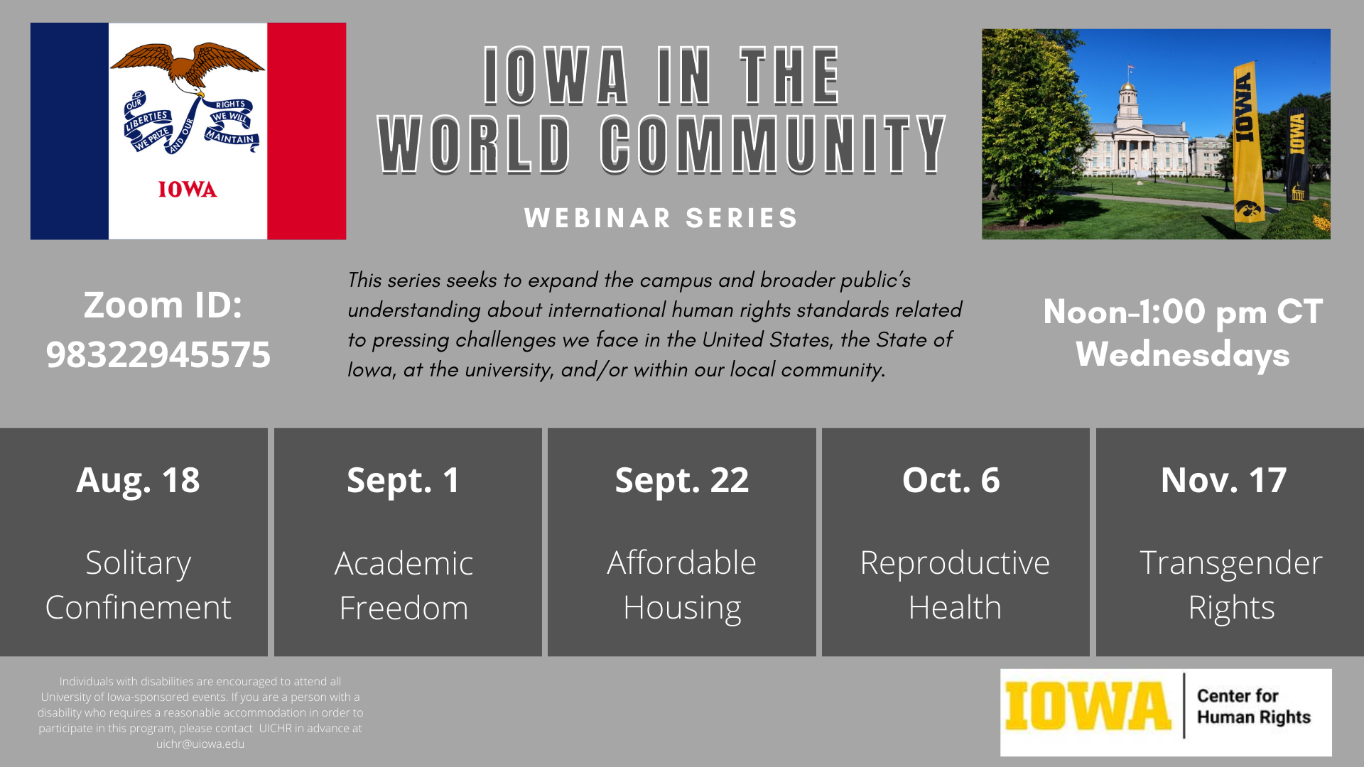 Iowa in the World Community 