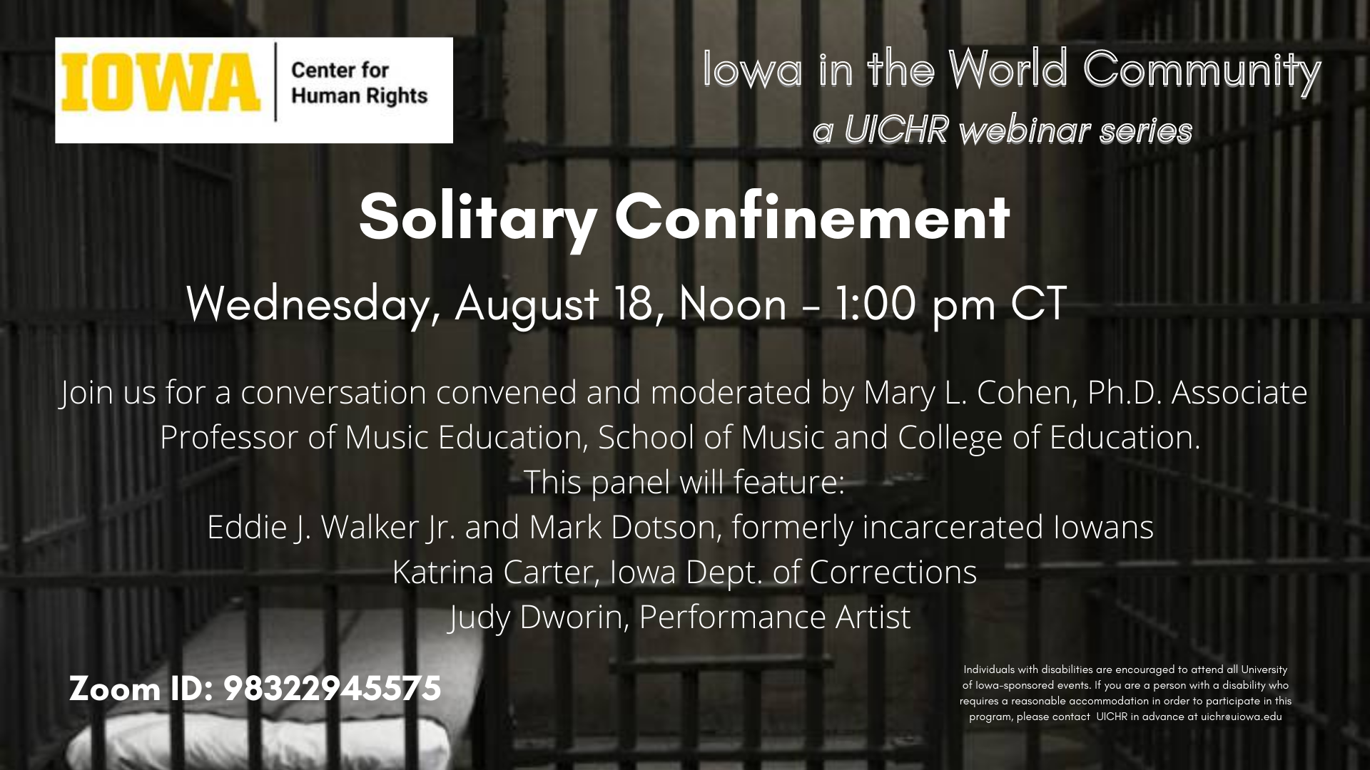 Solitary Confinement Poster