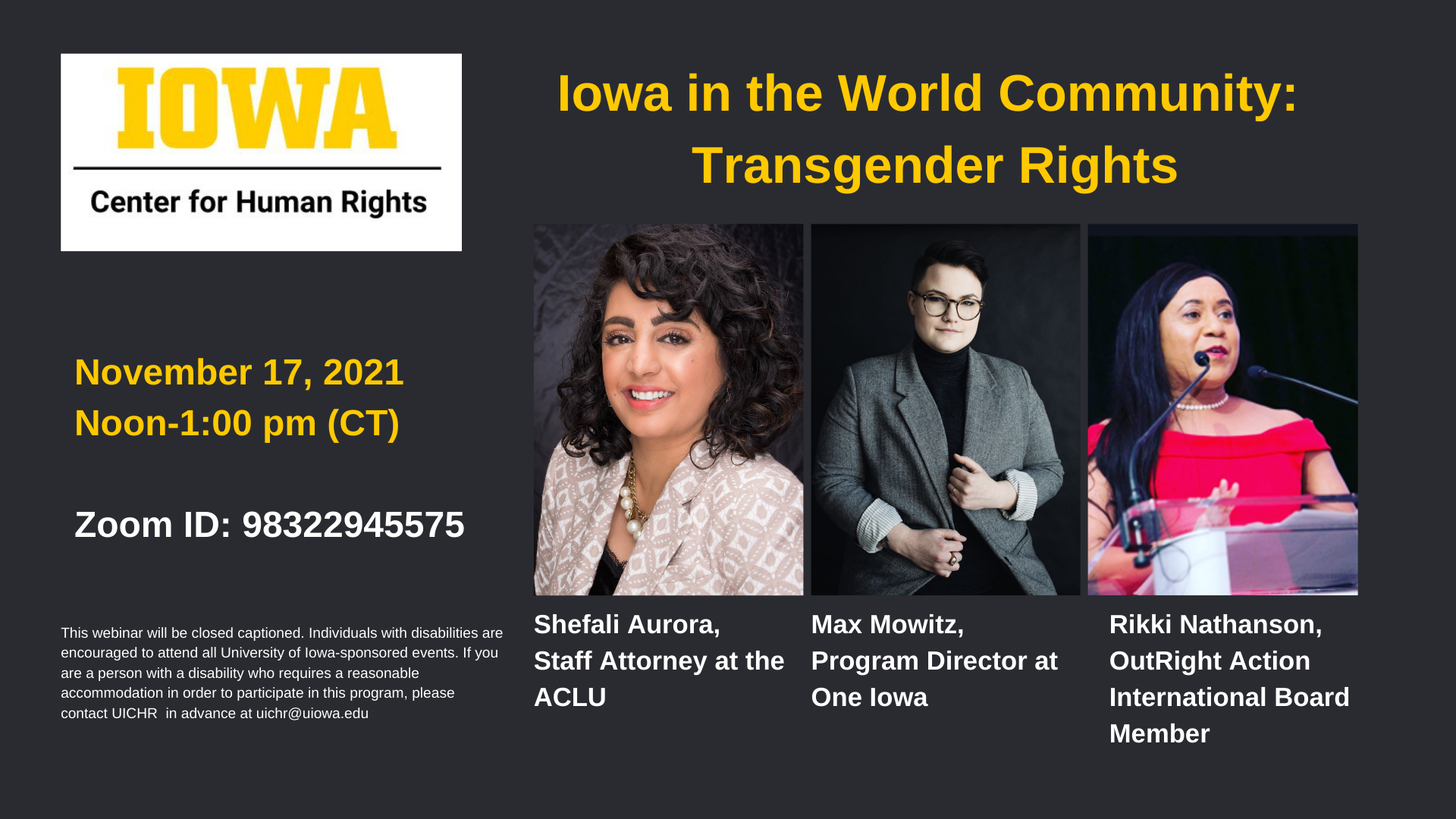 Poster for Transgender Rights