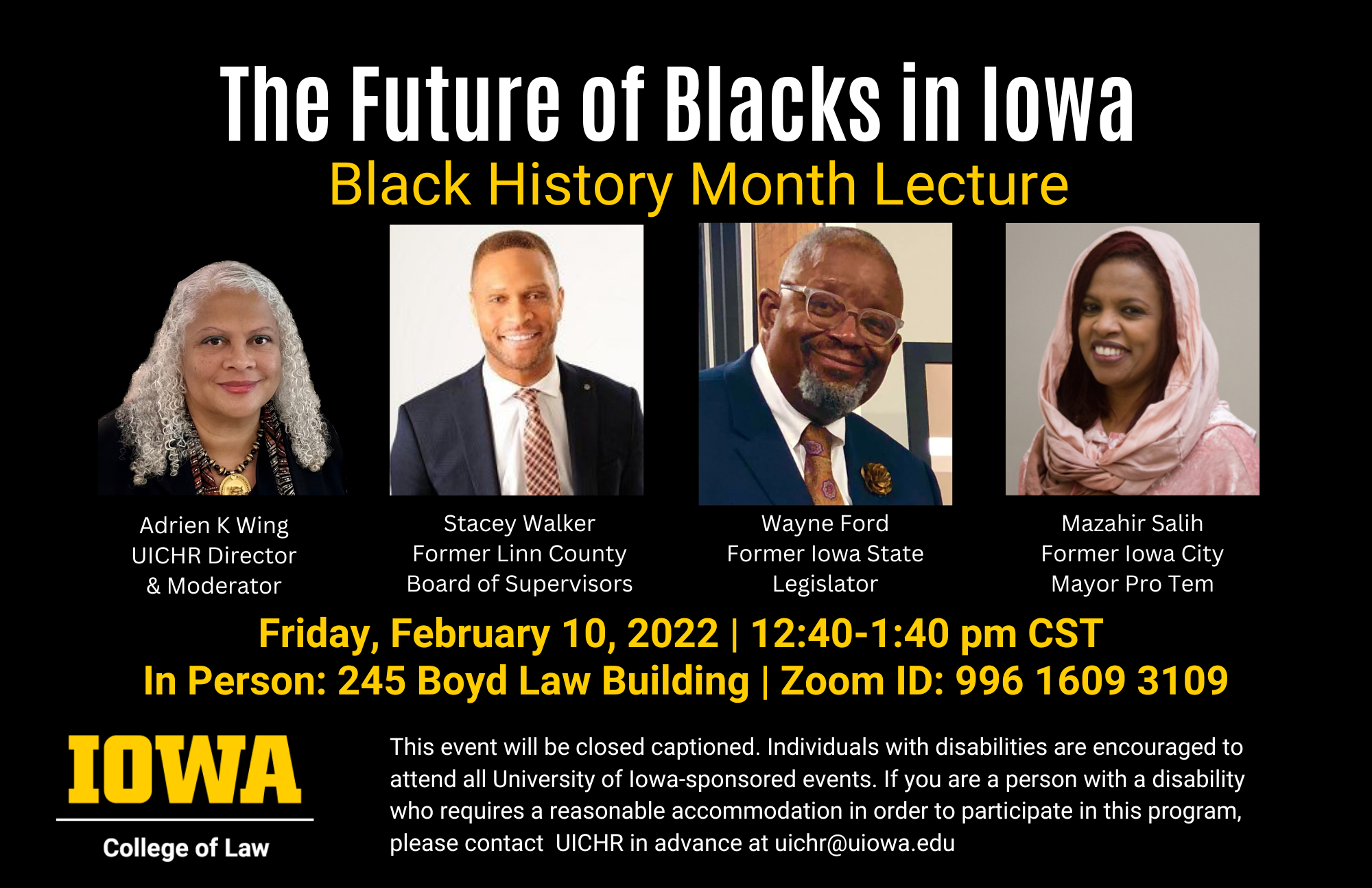 the future of blacks in Iowa