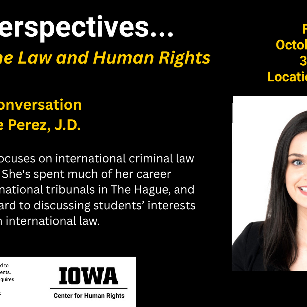 Global Perspectives: Law & Human Rights promotional image