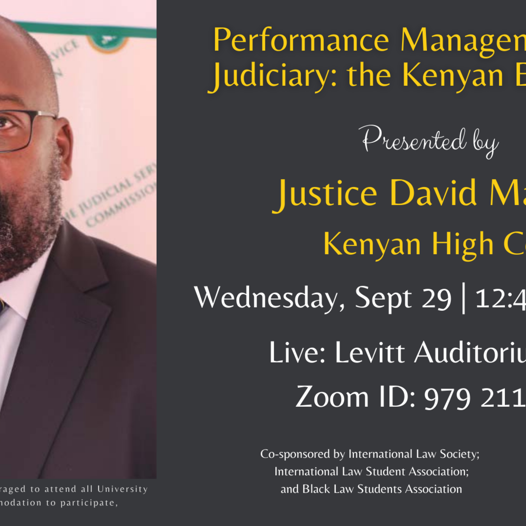 Performance Management in the Judiciary: The Kenyan Experience promotional image