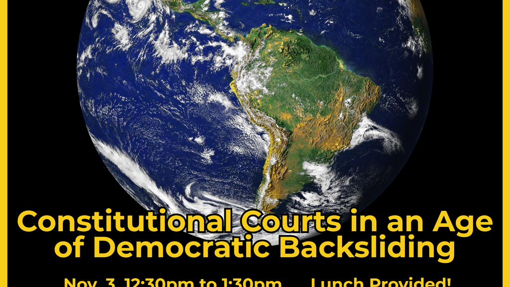 Global Perspectives: Constitutional Courts in an Age of Democratic Backsliding promotional image